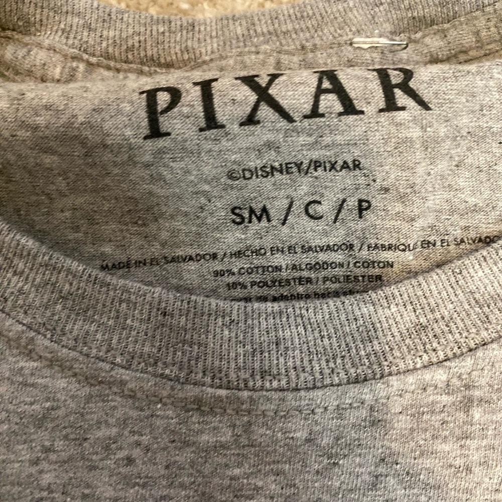 Gray Pixar monsters ink shirt - Picture 3 of 4